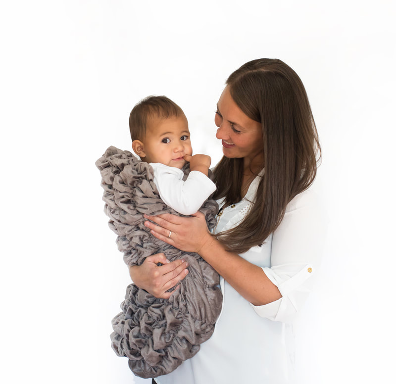 Luxury Gray Baby Carrier